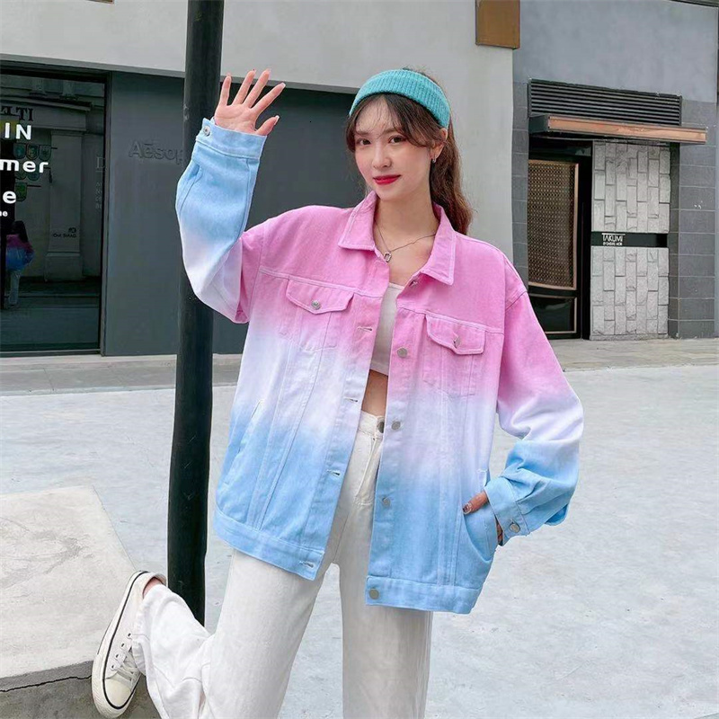 women's jackets multi-coloured female jean jacket, spring and autumn with a turtleneck turned down, casual korean style button urpf, Black;brown
women's jackets multi-coloured female jean jacket, spring and autumn with a turtleneck turned down, casual korean style button urpf, Black;brown