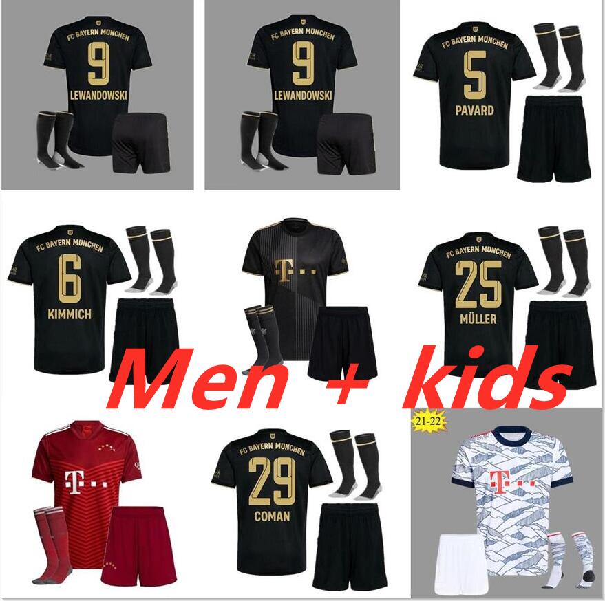 Men + kids kit 21 22 Bayern DAVIES Soccer jerseys 2021 2022 Goretzka SANE HERNANDEZ LEWANDOWSKI MULLER COMAN Musiala Gnabry adult kits Football shirt, Black;yellow
Men + kids kit 21 22 Bayern DAVIES Soccer jerseys 2021 2022 Goretzka SANE HERNANDEZ LEWANDOWSKI MULLER COMAN Musiala Gnabry adult kits Football shirt, Black;yellow