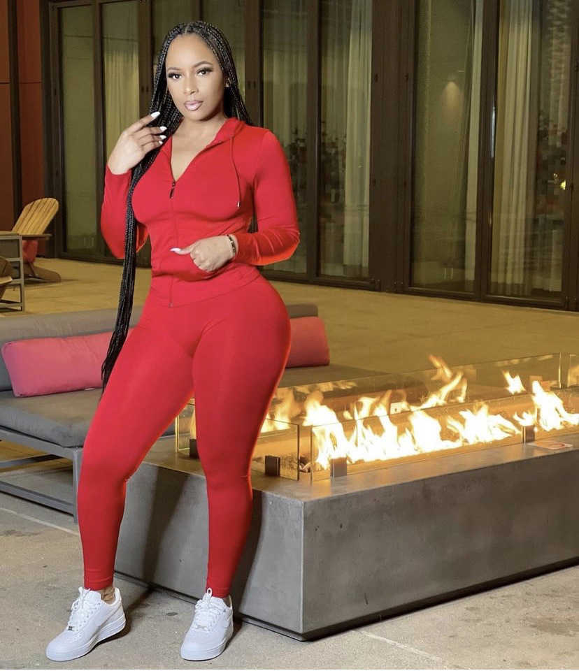 Women's Two Piece Pants Designers Women Clothes pants 2023 autumn new women wear solid color hooded leisure sports suit
