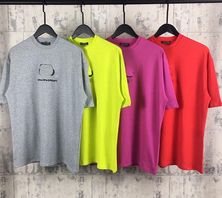 2021 summer New color t-shirt high quality T-shirt cotton round neck breathable short sleeve men and women designer brand logo printing shor, White;black
2021 summer New color t-shirt high quality T-shirt cotton round neck breathable short sleeve men and women designer brand logo printing shor, White;black