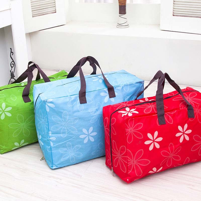 Quilt Storage Bag Clothes Bag High-capacity Portable Handle Home Accessories Waterproof Large Thickening Oxford