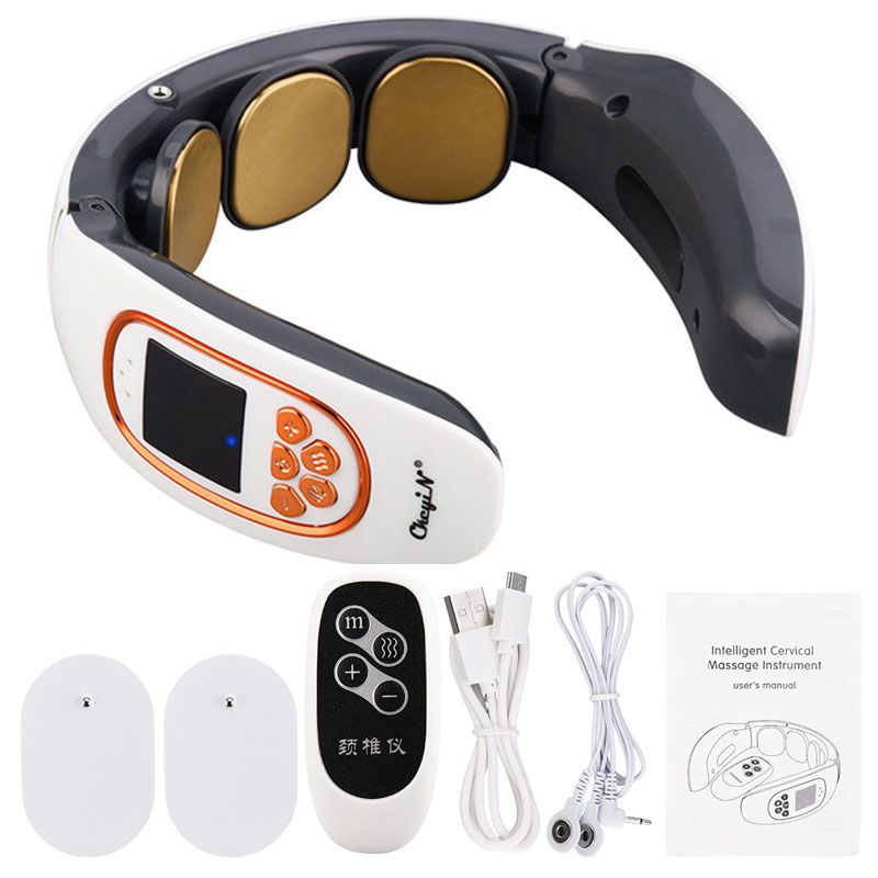 4D Smart Electric Neck and Back Pulse Massager TENS Wireless Heat Cervical Vertebra Relax Pain Relief Kneading Massage Machine
4D Smart Electric Neck and Back Pulse Massager TENS Wireless Heat Cervical Vertebra Relax Pain Relief Kneading Massage Machine