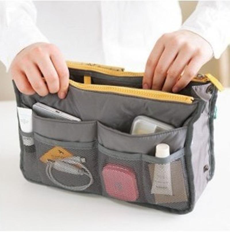 Cosmetic Bags & Cases Fashion Women Comestic Organizer Bag In Double Zipper Portable Multifunctional Travel Pockets Handbag Makeup Wash, Black
Cosmetic Bags & Cases Fashion Women Comestic Organizer Bag In Double Zipper Portable Multifunctional Travel Pockets Handbag Makeup Wash, Black