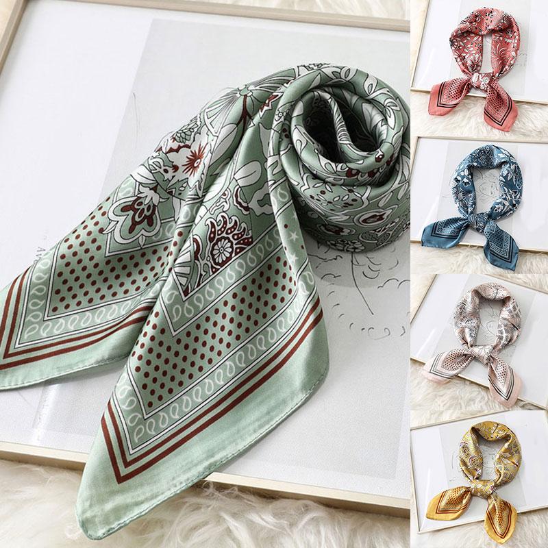 Scarves Women Fashion Silk Square Bag Scarf Floral Print Neck Foulard Head Kerchief Bandana Female Korean Style Shawls Wraps
Scarves Women Fashion Silk Square Bag Scarf Floral Print Neck Foulard Head Kerchief Bandana Female Korean Style Shawls Wraps