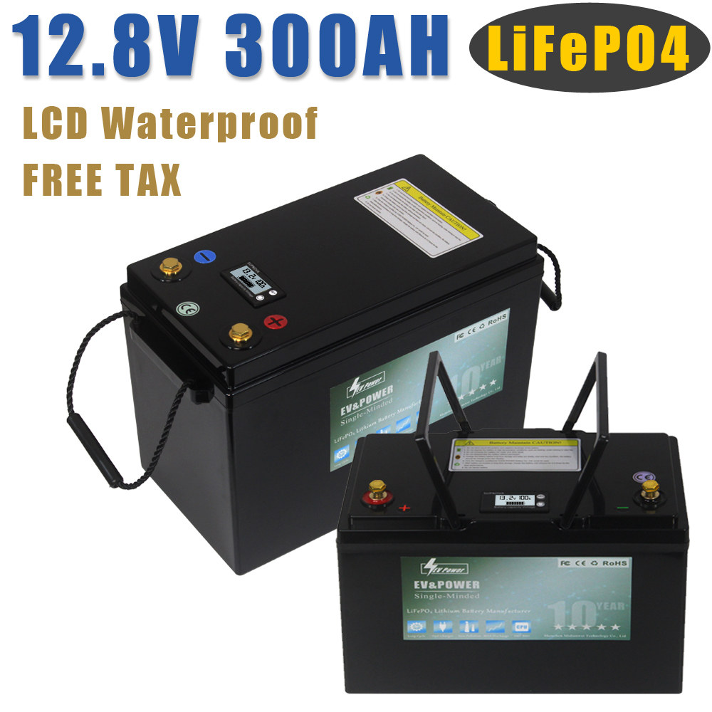 12V 12.8V 80Ah 100Ah 150Ah 200Ah 300Ah LiFePO4 Battery For RV Campers Golf Cart Off-Road Off-grid
12V 12.8V 80Ah 100Ah 150Ah 200Ah 300Ah LiFePO4 Battery For RV Campers Golf Cart Off-Road Off-grid