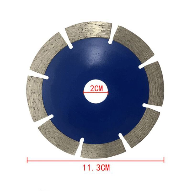 106/113/111 Mm Turbo Diamond Round Ceramic Saw Sheet Wheel Porcelain Brick Granite Marble Droog Cut Corner Grid Disc