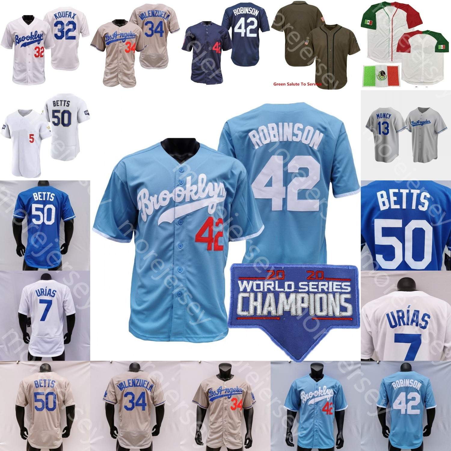 Baseball Jersey Jimmy Nelson Price Santana Treinen White Jackie Robinson Sandy Koufax Lasorda Pedro Martinez Mike Piazza Fernando Valenzuela Dave Roberts, 2020 ws gold
Baseball Jersey Jimmy Nelson Price Santana Treinen White Jackie Robinson Sandy Koufax Lasorda Pedro Martinez Mike Piazza Fernando Valenzuela Dave Roberts, 2020 ws gold