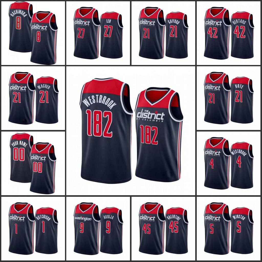 Men WashingtonWizardsRussell Westbrook 182 Most Triple-double Bradley Beal Rui Hachimura Custom 2021 Navy Statement Jersey, Black
Men WashingtonWizardsRussell Westbrook 182 Most Triple-double Bradley Beal Rui Hachimura Custom 2021 Navy Statement Jersey, Black