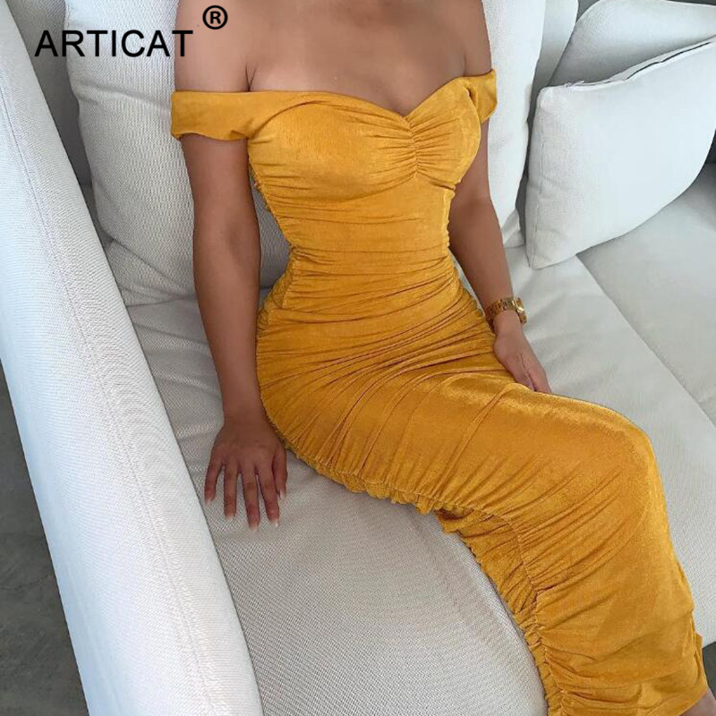 off shoulder strapless party dress women sleeveless backless bodycon long ruched summer dress black casual dresshigh quality, Black;gray
off shoulder strapless party dress women sleeveless backless bodycon long ruched summer dress black casual dresshigh quality, Black;gray