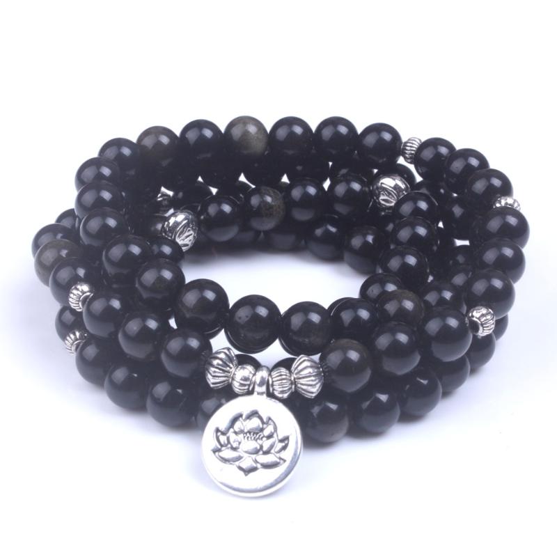 Beaded, Strands Natural Gold Obsidian Stone Yoga Balancing Reiki Healing Lucky Charm Bracelet Meditation Elastic Bracelets Mala Drop
Beaded, Strands Natural Gold Obsidian Stone Yoga Balancing Reiki Healing Lucky Charm Bracelet Meditation Elastic Bracelets Mala Drop