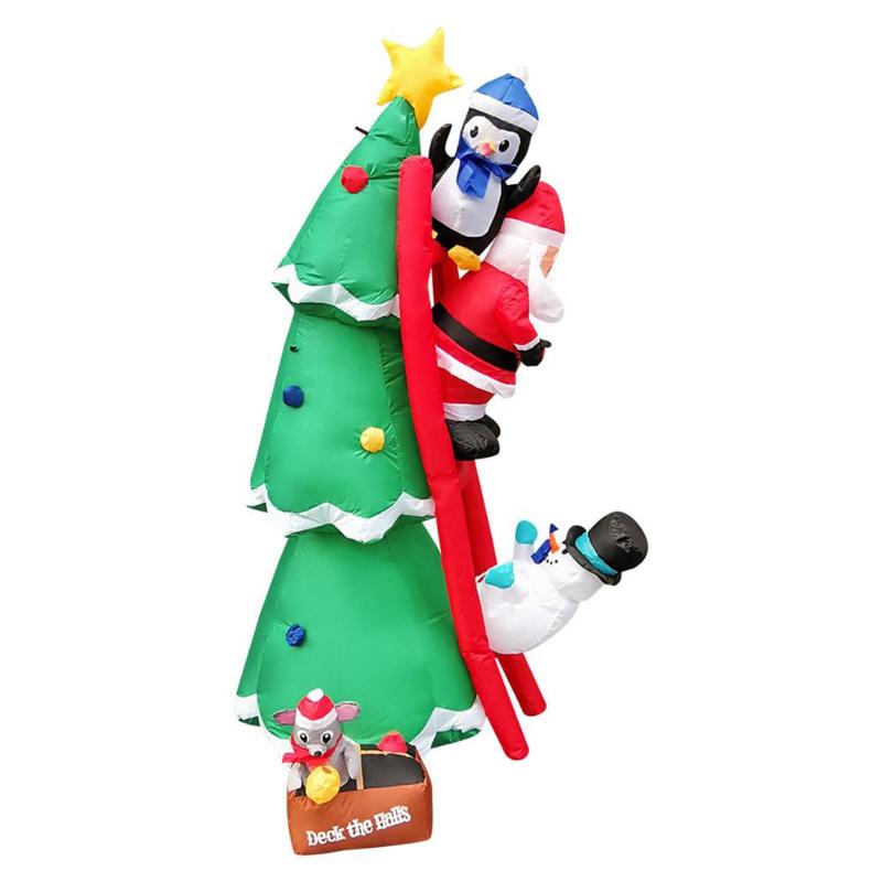 Christmas Decorations Inflatables Green Tree 6ft Blow-up Outdoor Yard Decoration Built-in LED Lights For Evening Decor 
Christmas Decorations Inflatables Green Tree 6ft Blow-up Outdoor Yard Decoration Built-in LED Lights For Evening Decor