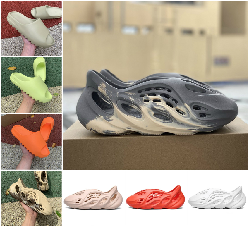Top Quality 2021 Slides Slippers Sandals men women Desert Sand Earth Brown Bone White Resin Foam Runner Slide outdoor Slipper size 35-47, Bubble package bag
Top Quality 2021 Slides Slippers Sandals men women Desert Sand Earth Brown Bone White Resin Foam Runner Slide outdoor Slipper size 35-47, Bubble package bag