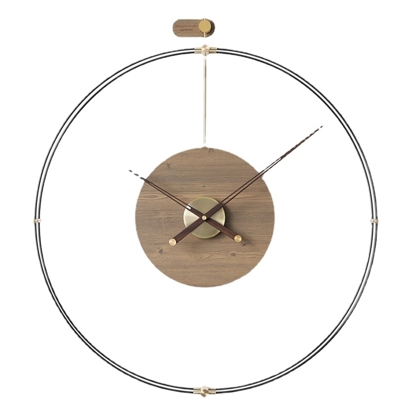 Nordic Luxury Wall Clock Modern Design Silent Large Clocks Home Decor Creative Wood Metal Watch Living Room Decoration 211130
Nordic Luxury Wall Clock Modern Design Silent Large Clocks Home Decor Creative Wood Metal Watch Living Room Decoration 211130