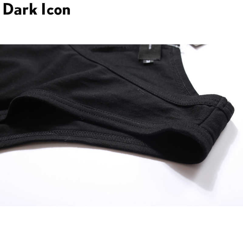 Hi-street Front Short Back Long Mens Tank Top Hip Hop Men's Tops Oversize Black Grey White 210603