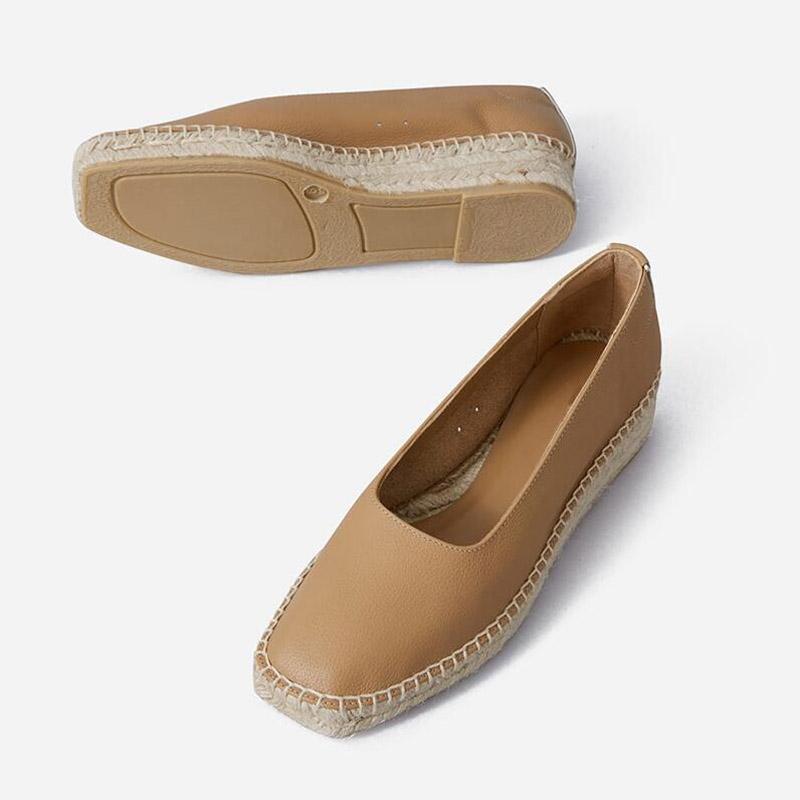 Dress Shoes Straw Weave Fisherman 2021 Spring And Autumn Women's Pumps Ladies Genuine Leather High Heel Loafers LW21-09, White
Dress Shoes Straw Weave Fisherman 2021 Spring And Autumn Women's Pumps Ladies Genuine Leather High Heel Loafers LW21-09, White