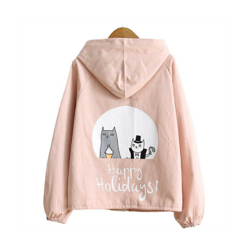 Merry Pretty Autumn Winter Jacket Women Kawaii Cute Hooded Cartoon Print Coats Harajuku Ladies Pink Casual Thin for Girl 210526, Green
Merry Pretty Autumn Winter Jacket Women Kawaii Cute Hooded Cartoon Print Coats Harajuku Ladies Pink Casual Thin for Girl 210526, Green