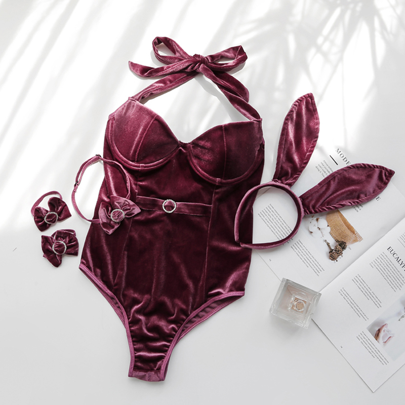 Sexy Velvet Rabbit Girl Babydoll Role-playing Erotic Uniform Porno Lingerie Bunny Costumes Cosplay Clubwear Party Wear Roleplay, Red
Sexy Velvet Rabbit Girl Babydoll Role-playing Erotic Uniform Porno Lingerie Bunny Costumes Cosplay Clubwear Party Wear Roleplay, Red