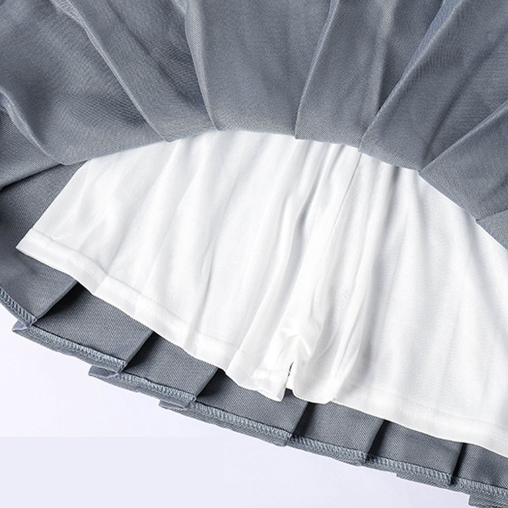 Korean Style Plaid Skirts Women Summer Elegant High Waist a Line Pleated Skirt Kawaii Girls Dance Mini for Teenagers 210428