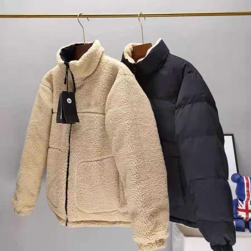 Women' Jackets Down Jacket Warm Cotton Men And Women Wear Loose Stand Collar Thickened On Both Sides, Black
Women' Jackets Down Jacket Warm Cotton Men And Women Wear Loose Stand Collar Thickened On Both Sides, Black