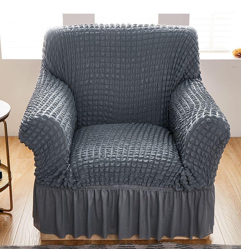 Chair Covers Sofa Cover Full Package Universal Stretch Non-Slip Couch Slipcover Seersucker Bubble Cloth Yarn Skirt Highly Stretchable 
Chair Covers Sofa Cover Full Package Universal Stretch Non-Slip Couch Slipcover Seersucker Bubble Cloth Yarn Skirt Highly Stretchable