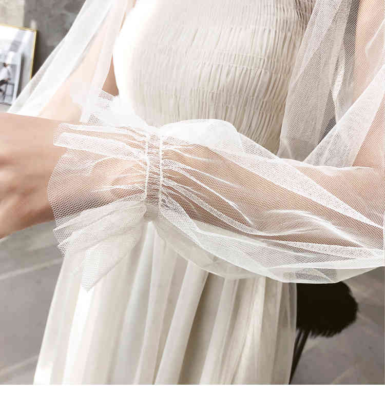 Fashion Woman Long Sleeve with Small Fairy Dress Spring Lace A Word Fresh and Lovely Collar Wome's 1940 210518