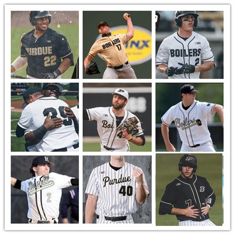 Custom Purdue Boilermakers Baseball Jersey Jackson Smeltz Eric Hildebrand 16 Nolan Daniel Kyle Wade Avery Cook Joseph Whitman 28 Kulak 32 Starnes 48 Griffin Lohman, 2011 white gold
Custom Purdue Boilermakers Baseball Jersey Jackson Smeltz Eric Hildebrand 16 Nolan Daniel Kyle Wade Avery Cook Joseph Whitman 28 Kulak 32 Starnes 48 Griffin Lohman, 2011 white gold