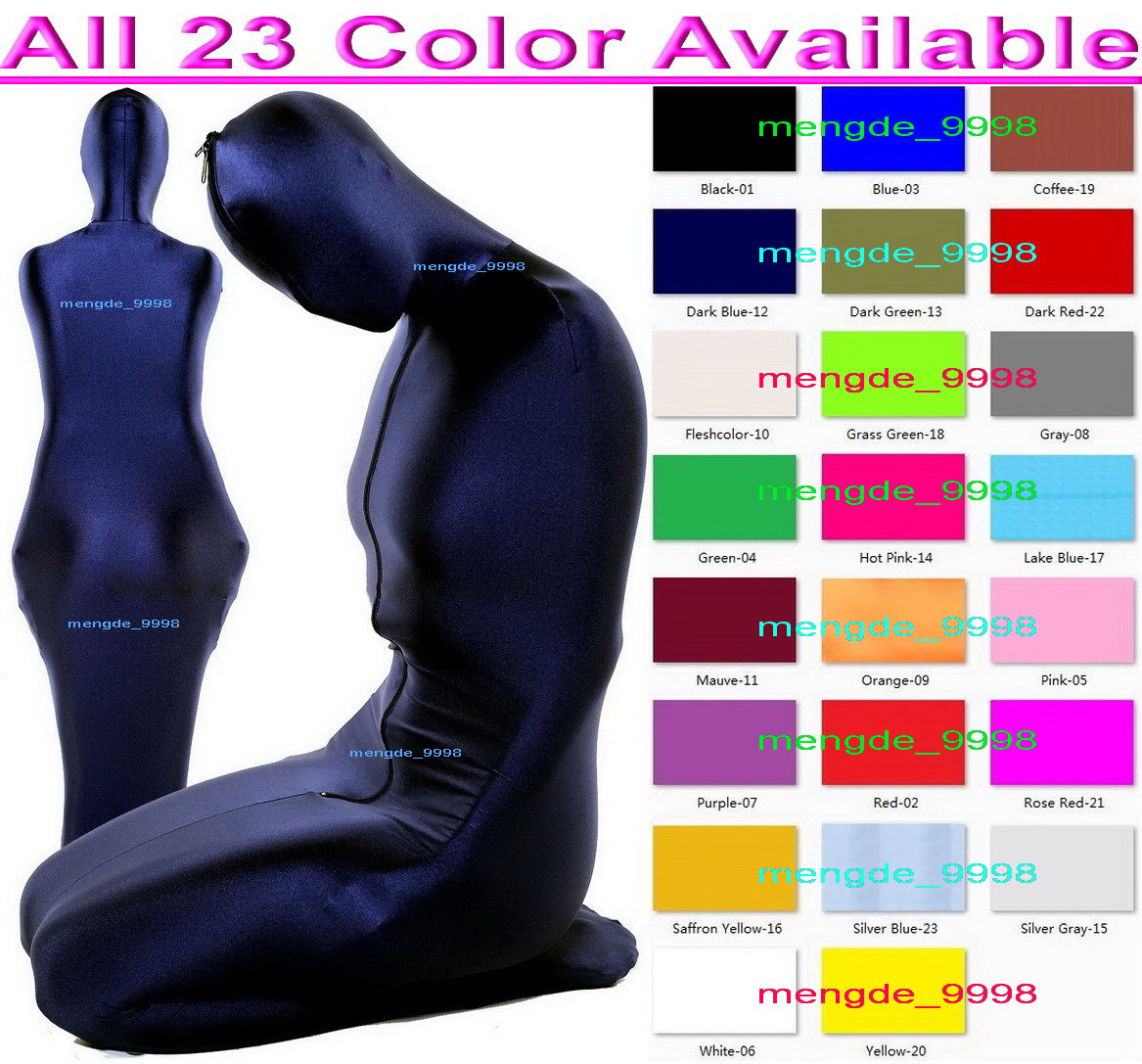 Unisex 23 Color Lyc… - image