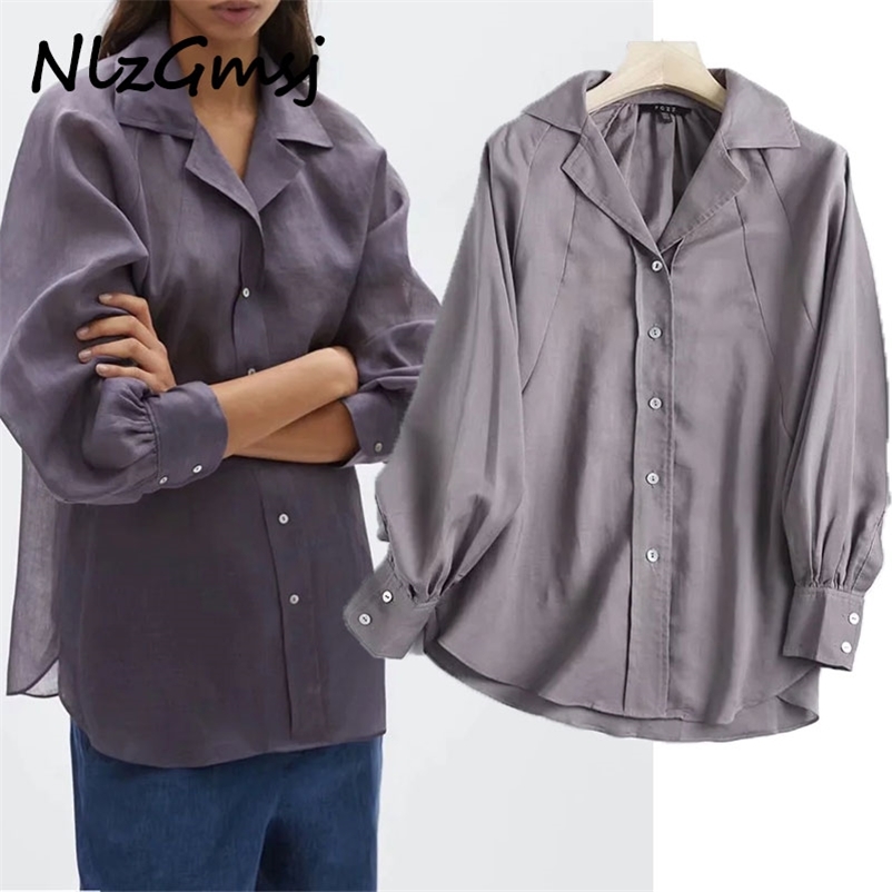 Solid V-Neck Puff Sleeve Cotton Blouse Female England Style Front Button Fitted purple Shirt Tops Mujer 05 210628, As picture
Solid V-Neck Puff Sleeve Cotton Blouse Female England Style Front Button Fitted purple Shirt Tops Mujer 05 210628, As picture