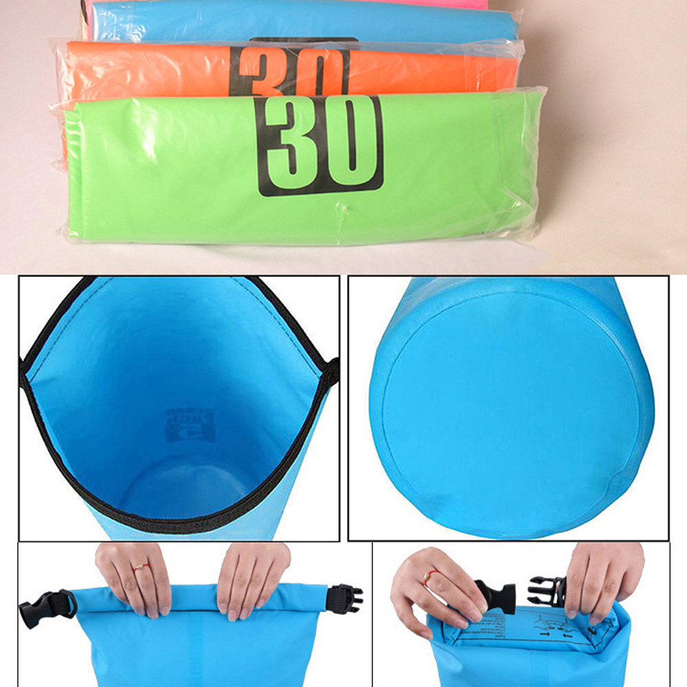 Waterproof Dry Backpack Water Floating Bag Roll Top Sack for Kayaking Rafting Boating River Swimming Trekking Kayak