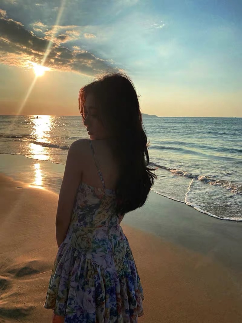 Jennie Kim celebrity style vintage printed camisole mini dress sexy women night casual beach dresses party pleated chic 210421