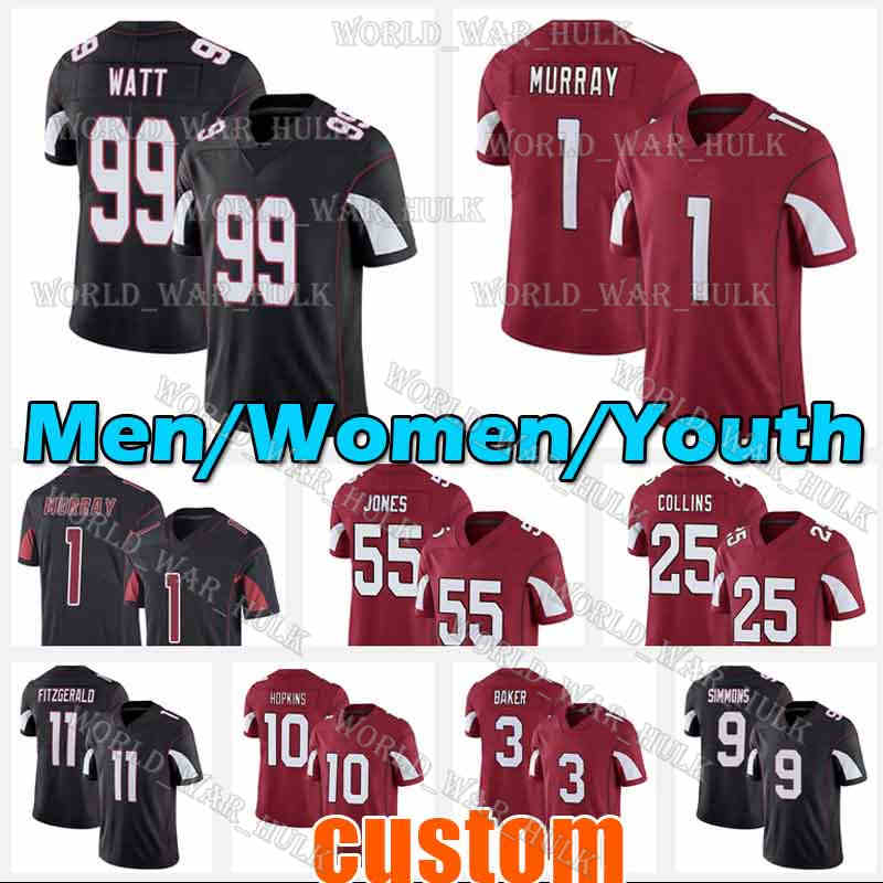 Kyler Murray J.J. Watt Jersey DeAndre Hopkins Budda Baker Chandler Jones Isaiah Simmons Cardinal Byron Murphy Zaven Collins Christian Kirk Chase Edmonds James Conner, Youth custom jersey(h q)
Kyler Murray J.J. Watt Jersey DeAndre Hopkins Budda Baker Chandler Jones Isaiah Simmons Cardinal Byron Murphy Zaven Collins Christian Kirk Chase Edmonds James Conner, Youth custom jersey(h q)