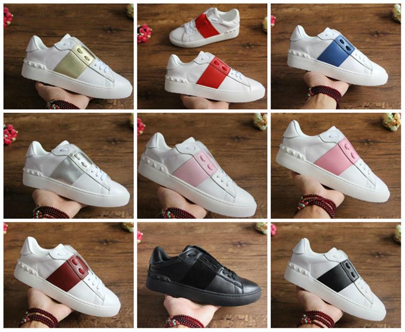 Designer Sneakers Men Casual Shoes White Black Red black top fashion Leather Open Lowsports outdoor lace up size 39-44, Color23
Designer Sneakers Men Casual Shoes White Black Red black top fashion Leather Open Lowsports outdoor lace up size 39-44, Color23