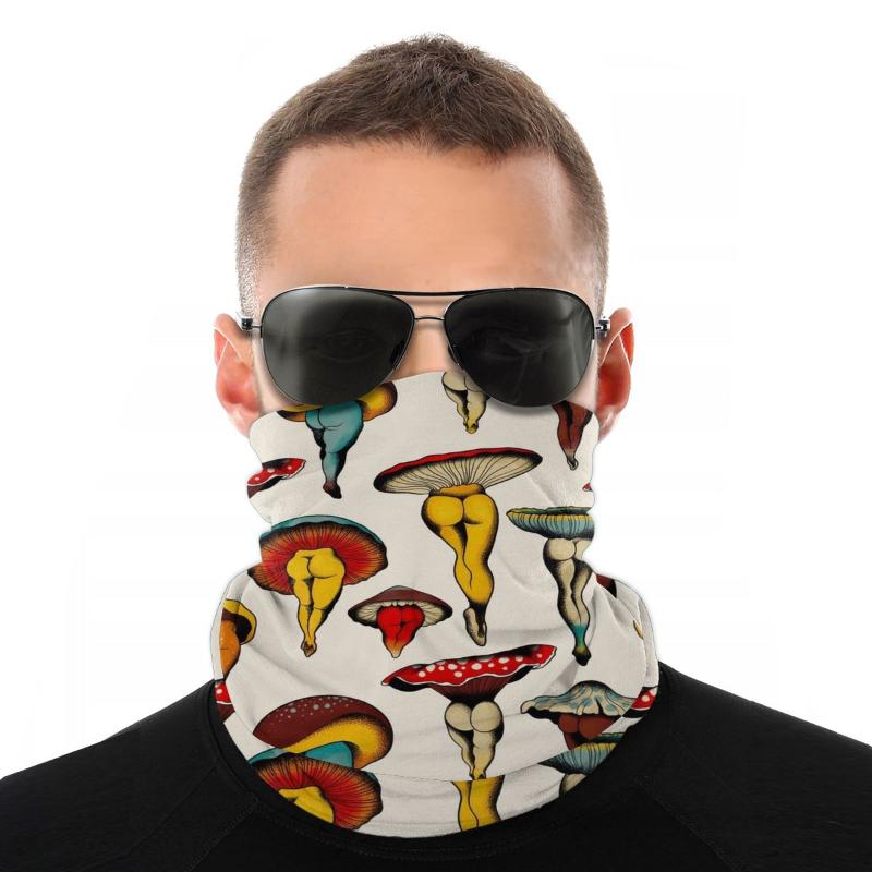 Scarves Sexy Mushrooms Tattoo Magic Scarf Half Face Mask Unisex Fashion Tube Balaclava Bandana Polyester Headwear Biking Hiking
Scarves Sexy Mushrooms Tattoo Magic Scarf Half Face Mask Unisex Fashion Tube Balaclava Bandana Polyester Headwear Biking Hiking