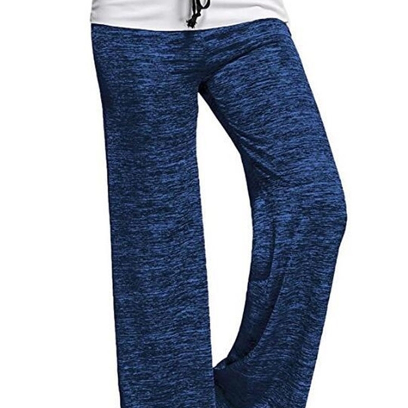 Women Splicing Quick Drying Sports Pants Fashion Loose Outdoor Leisure Wide Leg Straight Autumn Winter Plus Size 210522