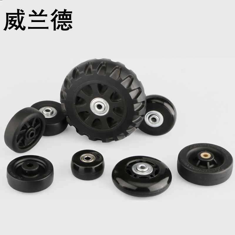 

Traveling Luggage Wheels Repair Suitcase Accessories Fashion Universal Wheels Replacement 360 Spinner Luggage Casters 210624