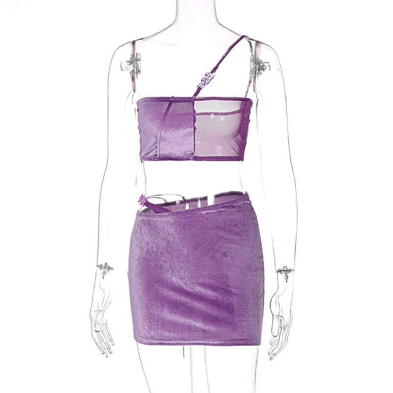 Sexy Bodycon Mini Dress Sets for Women 2021 Crop Top Short Skirt Suits Elegant Party Summer Two Piece Set Vacation Club Outfits 220217