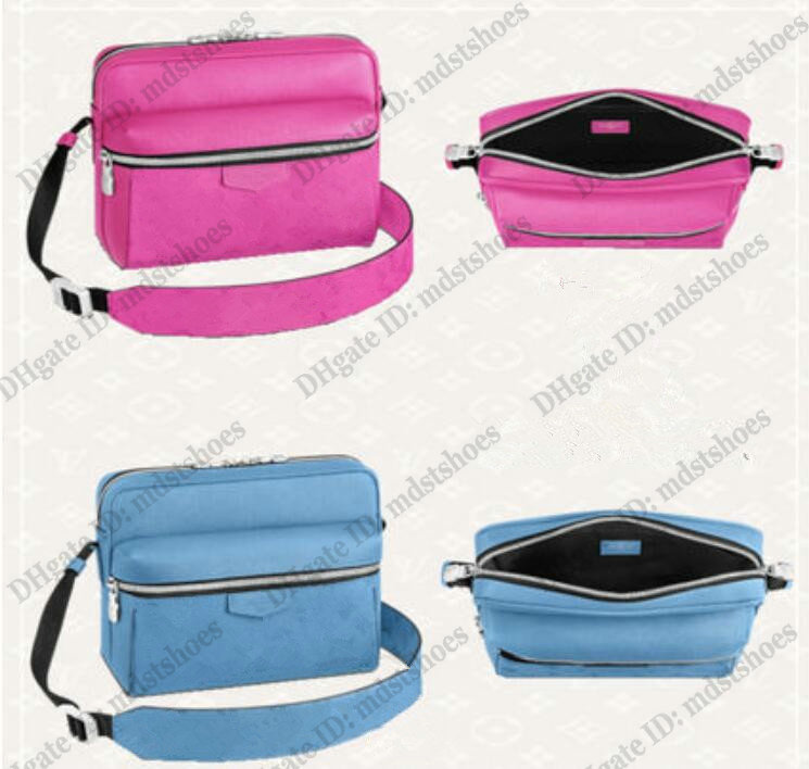 Outdoor Messenger Bag Vintage Handbag Designer Mens Luxurys Shoulder Bags Fuchsia Denim Crossbody Coated-Canvas Leather M30765
Outdoor Messenger Bag Vintage Handbag Designer Mens Luxurys Shoulder Bags Fuchsia Denim Crossbody Coated-Canvas Leather M30765
