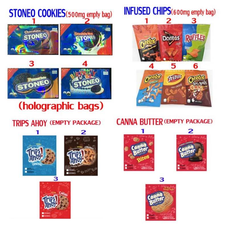 Edibles Packing Bags Stoneo Cookies Gummies Infused Chips Cheetos Canna Butter Trips Ahoyo Medicated Candy Packaging
Edibles Packing Bags Stoneo Cookies Gummies Infused Chips Cheetos Canna Butter Trips Ahoyo Medicated Candy Packaging