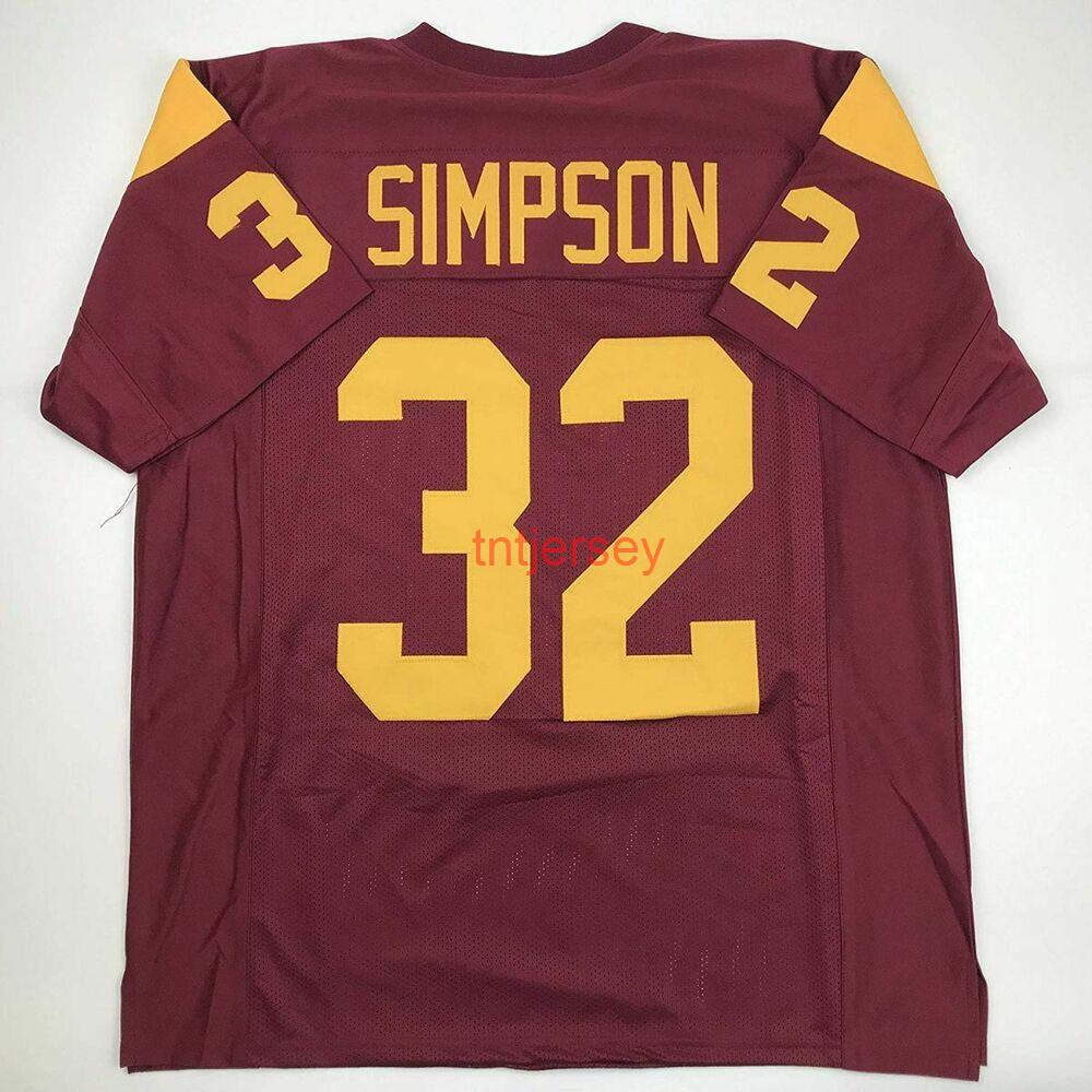 CHEAP CUSTOM New OJ O.J. SIMPSON USC Red College Stitched Football Jersey ADD ANY NAME NUMBER
CHEAP CUSTOM New OJ O.J. SIMPSON USC Red College Stitched Football Jersey ADD ANY NAME NUMBER