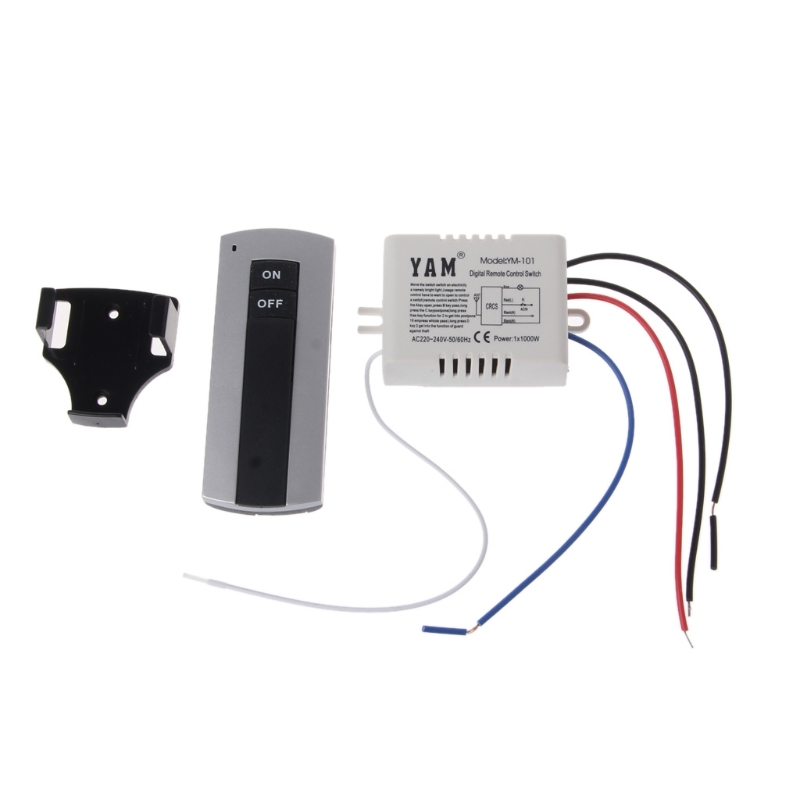 Wireless 1 Channel 2 Channel 3 Channel On/Off Lamp Remote control Switch Receiver Send Drop Ship