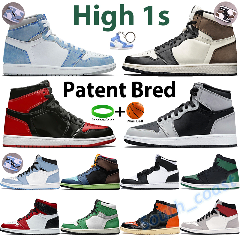 2021 Men basketball shoes silver toe high dark mocha 1 1s sneakers UNC patent twist university blue shadow light smoke grey chicago sports trainers, Beige
2021 Men basketball shoes silver toe high dark mocha 1 1s sneakers UNC patent twist university blue shadow light smoke grey chicago sports trainers, Beige