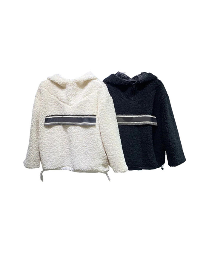 Brand Letter Woolen Fur Hooded Sweaters Women Lapel Neck Jacket Wool Coat Soft Touch Hoodies 2 Colors Jacquard Knit Tops, Black
Brand Letter Woolen Fur Hooded Sweaters Women Lapel Neck Jacket Wool Coat Soft Touch Hoodies 2 Colors Jacquard Knit Tops, Black