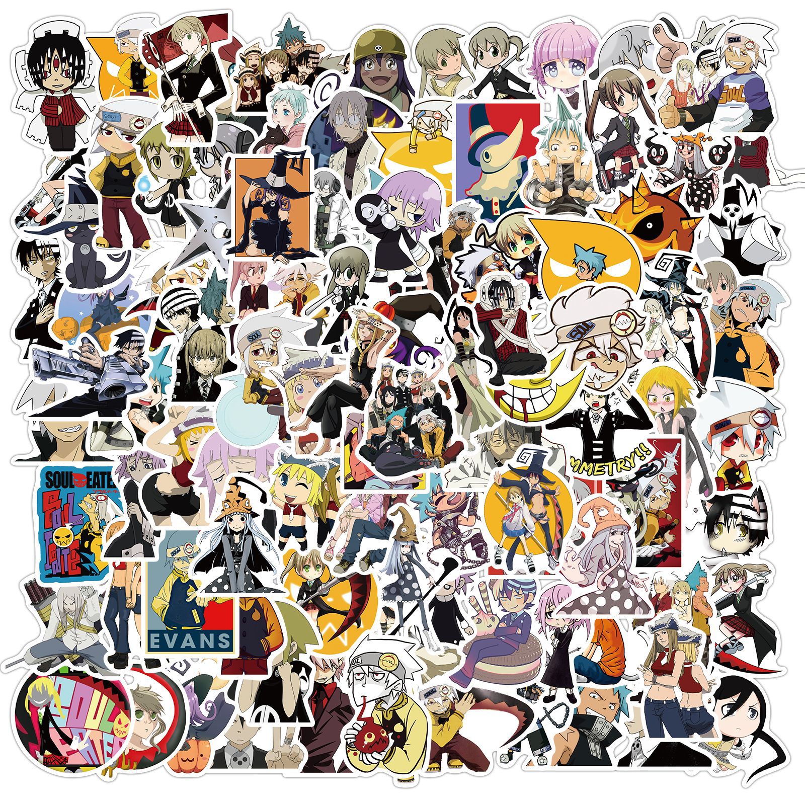 100 PCS Mixed Skateboard Stickers Not Repeating Soul Anime Graffiti For Car Laptop Pad Bicycle Motorcycle PS4 Phone Luggage Decal Pvc guitar Fridge, Multi colors
100 PCS Mixed Skateboard Stickers Not Repeating Soul Anime Graffiti For Car Laptop Pad Bicycle Motorcycle PS4 Phone Luggage Decal Pvc guitar Fridge, Multi colors