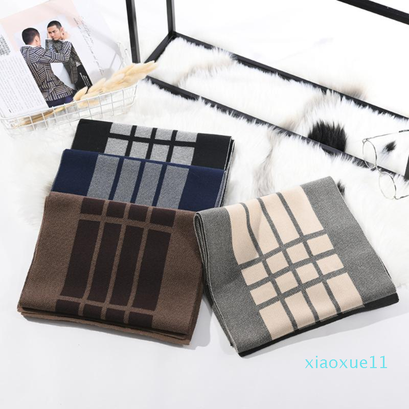 Scarves Men's Solid Winter Scarf Long Knitted Neckwear Soft Warm Luxury Cashmere Feel Unisex Plaid Fashion Pashmina
Scarves Men's Solid Winter Scarf Long Knitted Neckwear Soft Warm Luxury Cashmere Feel Unisex Plaid Fashion Pashmina