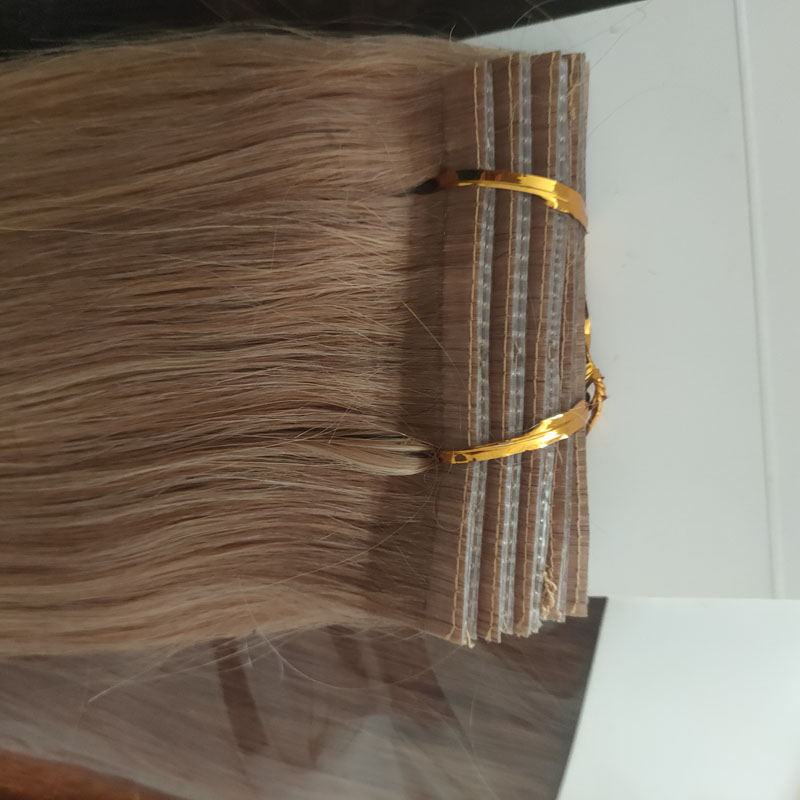 arrival popular hair snap fastener weft clip button hair extension human hairremy