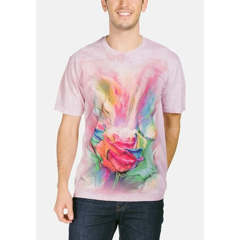 Rose print men's 3D printed T-shirt visual impact party top streetwear punk gothic round neck high quality American muscle style short sleeves, White;black
Rose print men's 3D printed T-shirt visual impact party top streetwear punk gothic round neck high quality American muscle style short sleeves, White;black