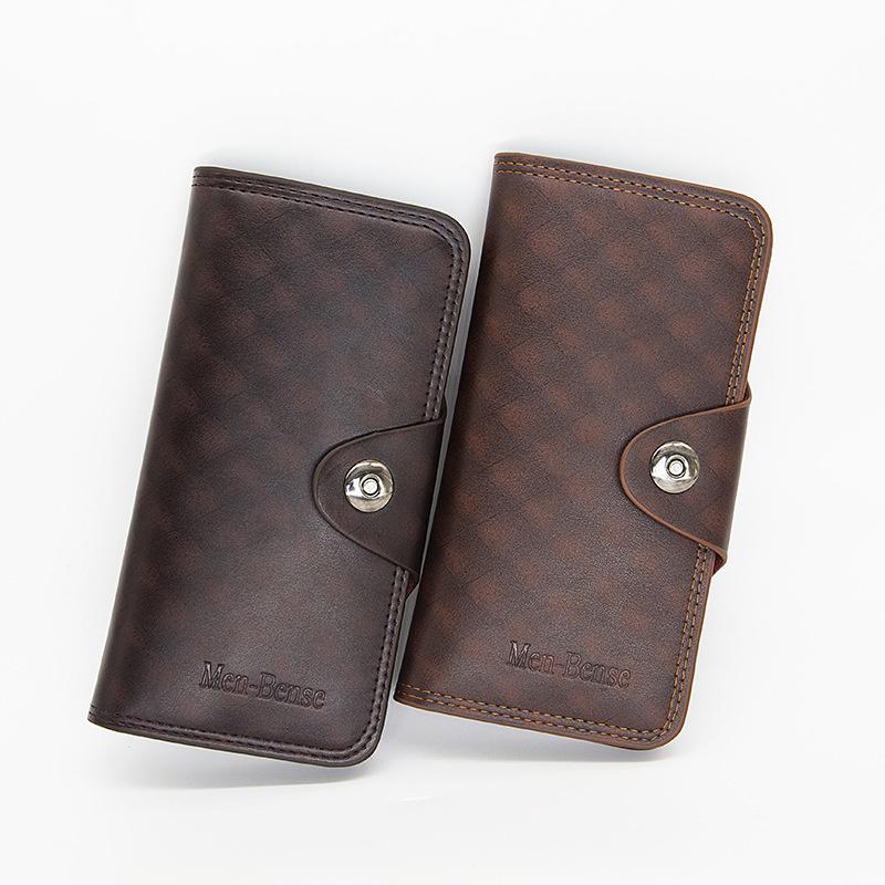 Wallets Men's Wallet Long Large Capacity Multi-functional Style Fashion Handbag Men Card Bags Vertical, Deep brown
Wallets Men's Wallet Long Large Capacity Multi-functional Style Fashion Handbag Men Card Bags Vertical, Deep brown