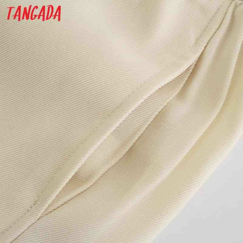 Fashion Women Long Suit Trousers Strethy Waist Pockets Office Lady Pants Pantalon JE06 210416