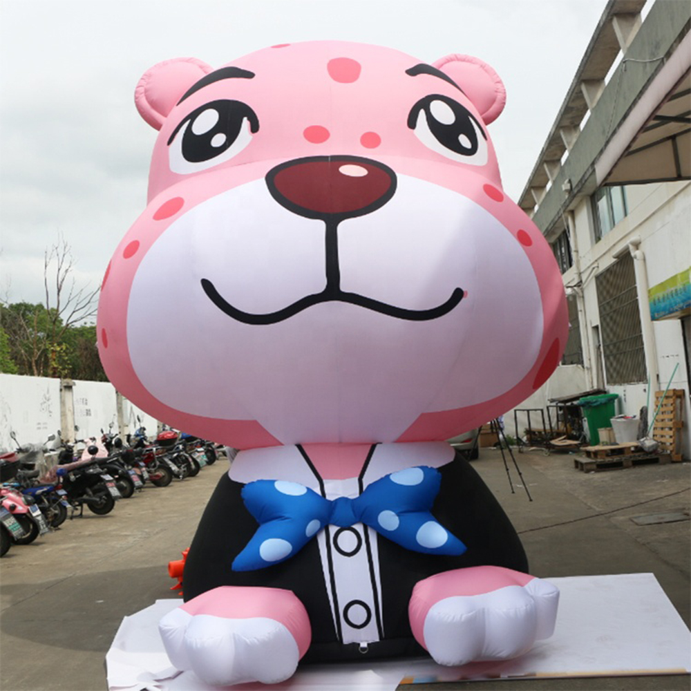 Lovely inflatable characters balloon toys giant orange man cartoon model for advertising toy