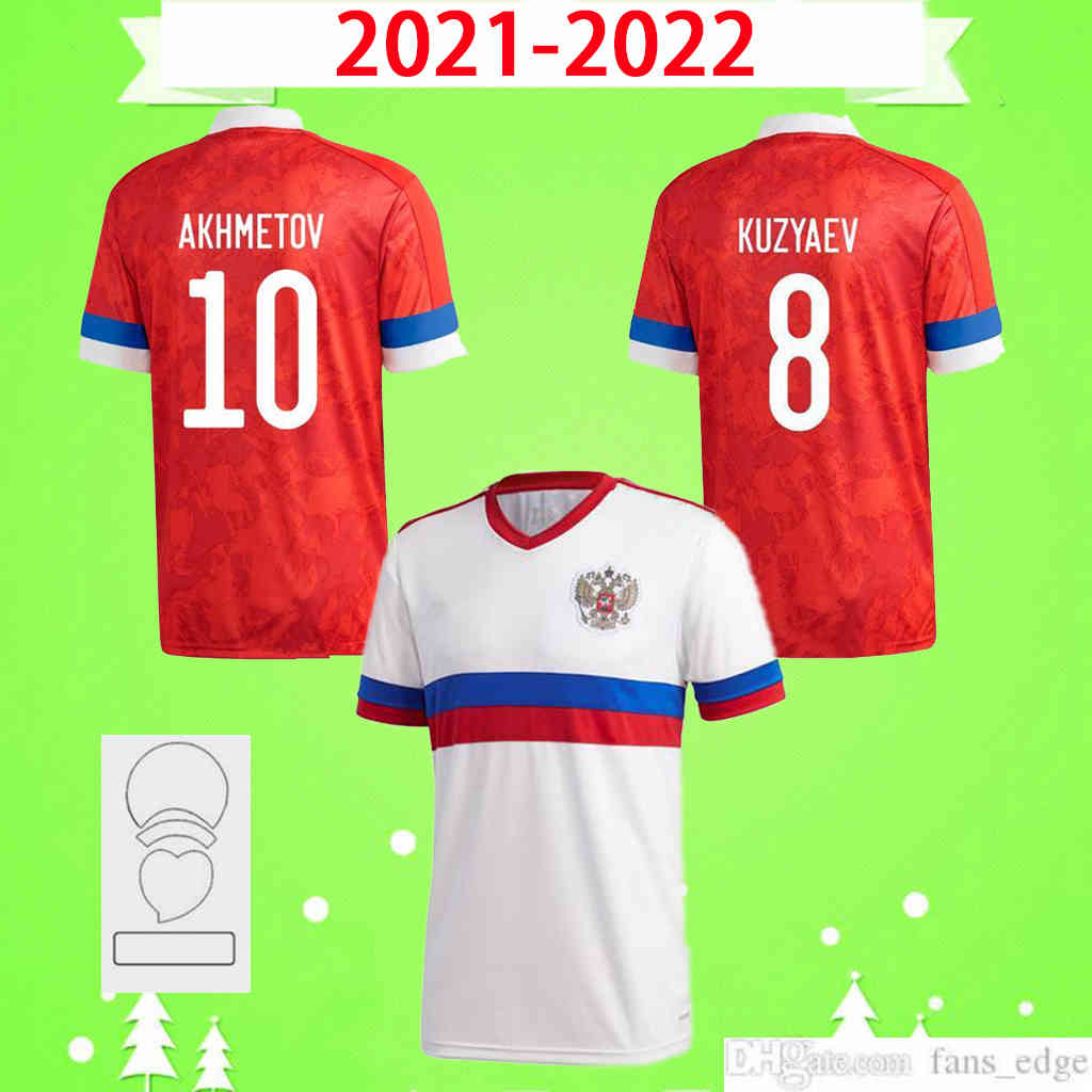 2021 2022 Russia Soccer Jerseys Home Away 21 22 #10 ARSHAVIN MIRANCHUK #18 ZHIRKOV EROKHIN #23 KOMBAROV SMOLOV red white Football shirt top, Black;yellow
2021 2022 Russia Soccer Jerseys Home Away 21 22 #10 ARSHAVIN MIRANCHUK #18 ZHIRKOV EROKHIN #23 KOMBAROV SMOLOV red white Football shirt top, Black;yellow